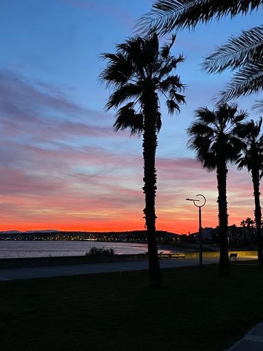 Abendstimmung an der Lagune du Grazel